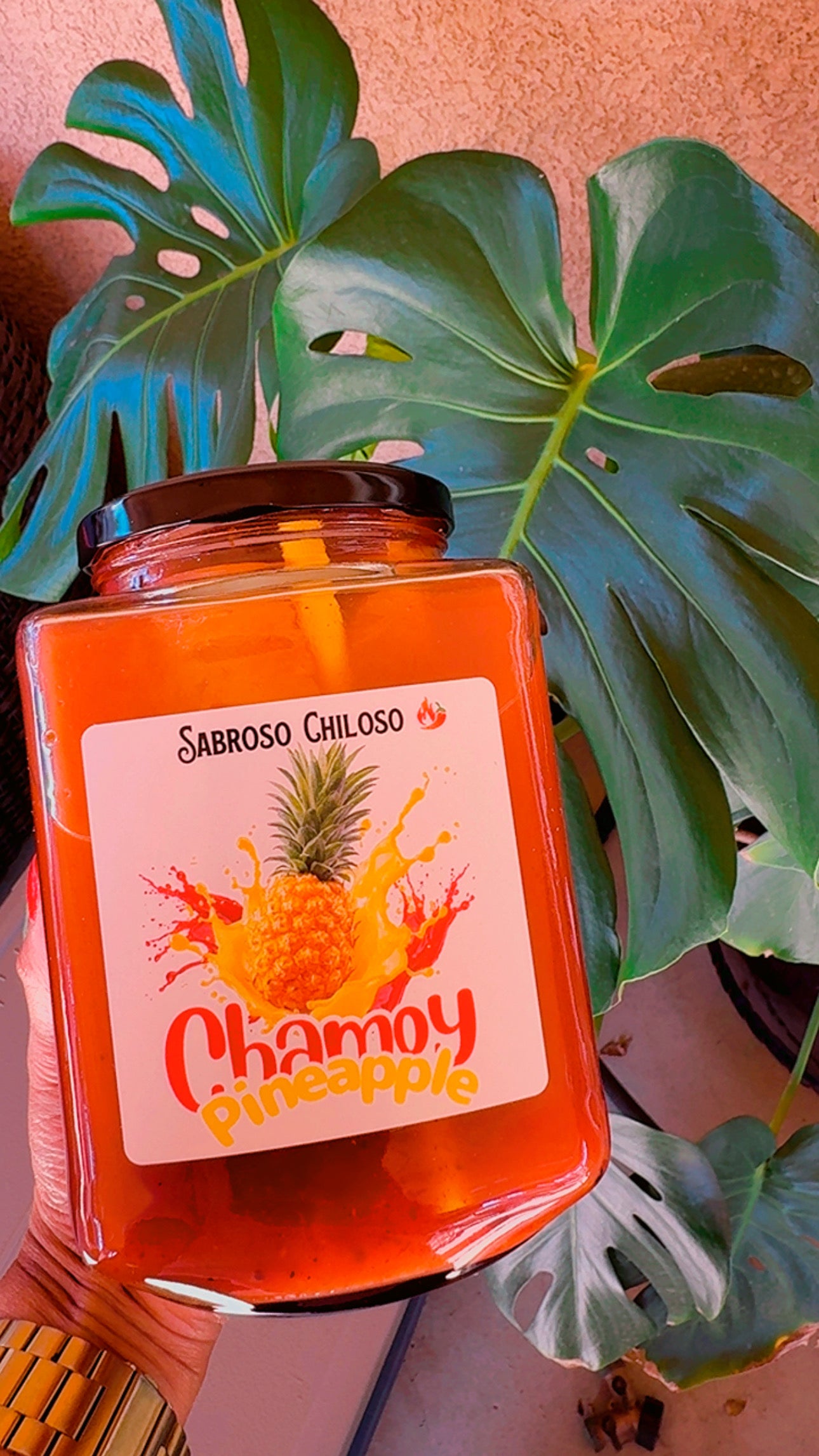 Chamoy Pineapple Spears