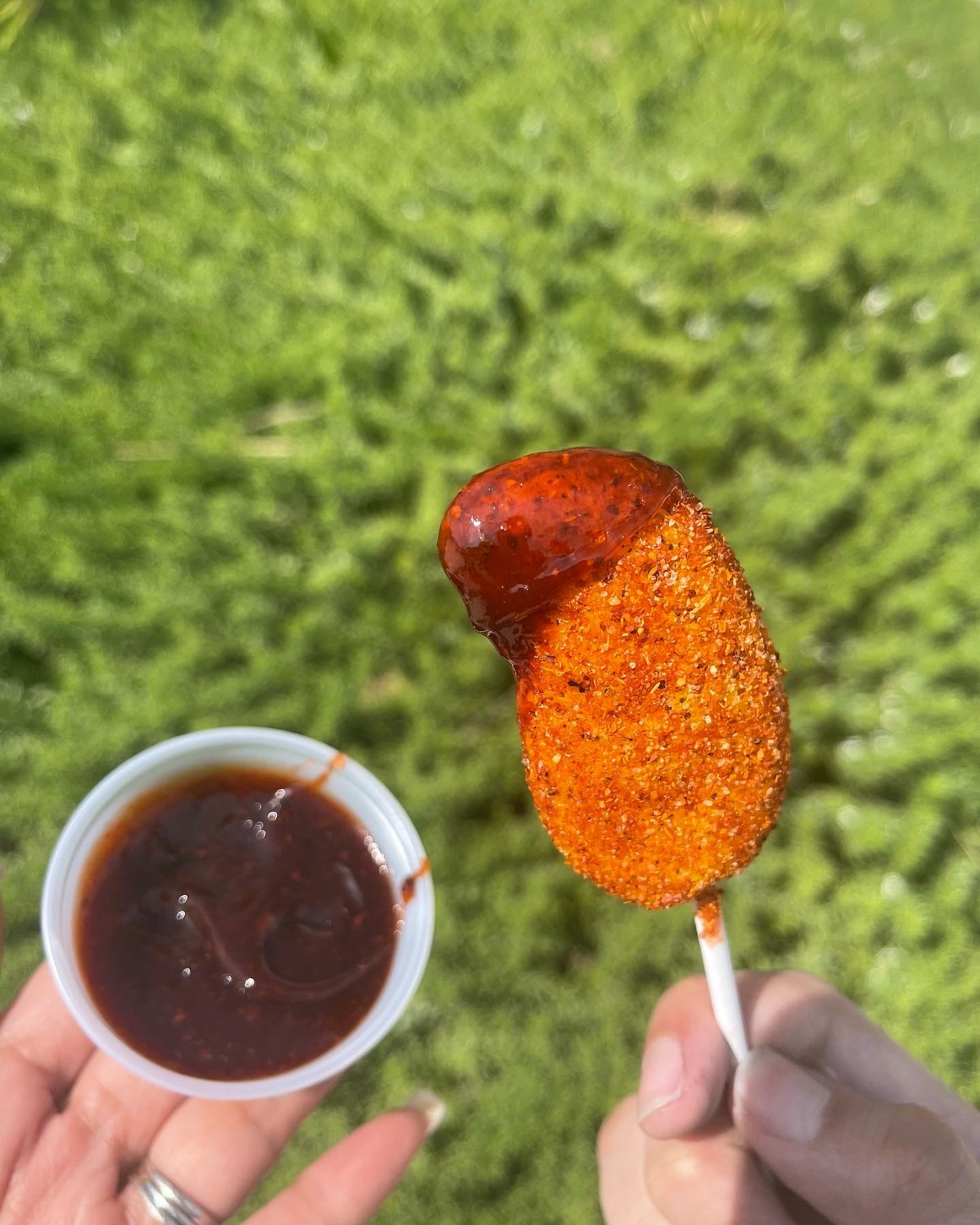 Lollipops with chile