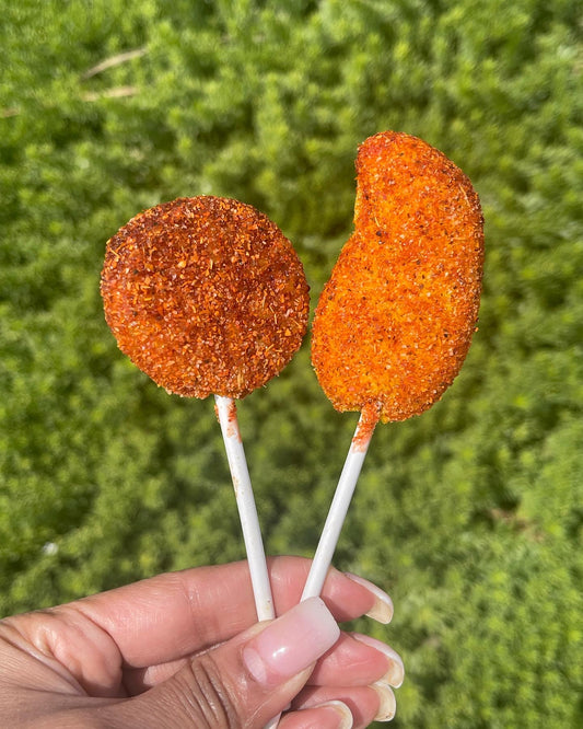 Lollipops with chile